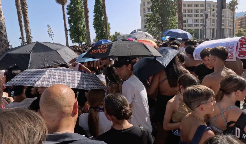IN 15MILA AL CONCERTO DI SFERA EBBASTA A SALERNO