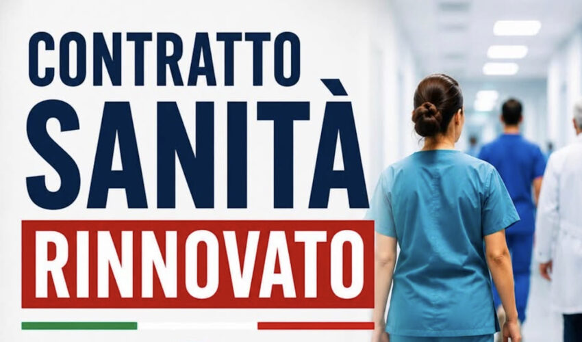RINNOVATO IL CONTRATTO DELLA SANITA’