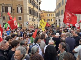 Disegno di legge antisemitismo. Presidio davanti a Montecitorio